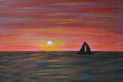 Evening Sail 16x20