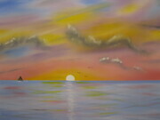 Lake Huron Sunset 16 x 20