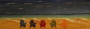 Chairs are out 12 x 36 acrylic $275   sold