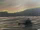 Evening paddle 16x20 oil $275