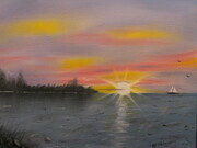 Kettle Point Sunset 11x14 sold