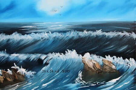 On the Rocks 20 x2 4 sold