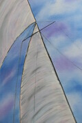 Sails Up 12 x 24 $250 f